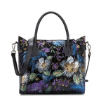Ethnic Style Women's Bag First Layer Cowhide Messenger Shoulder