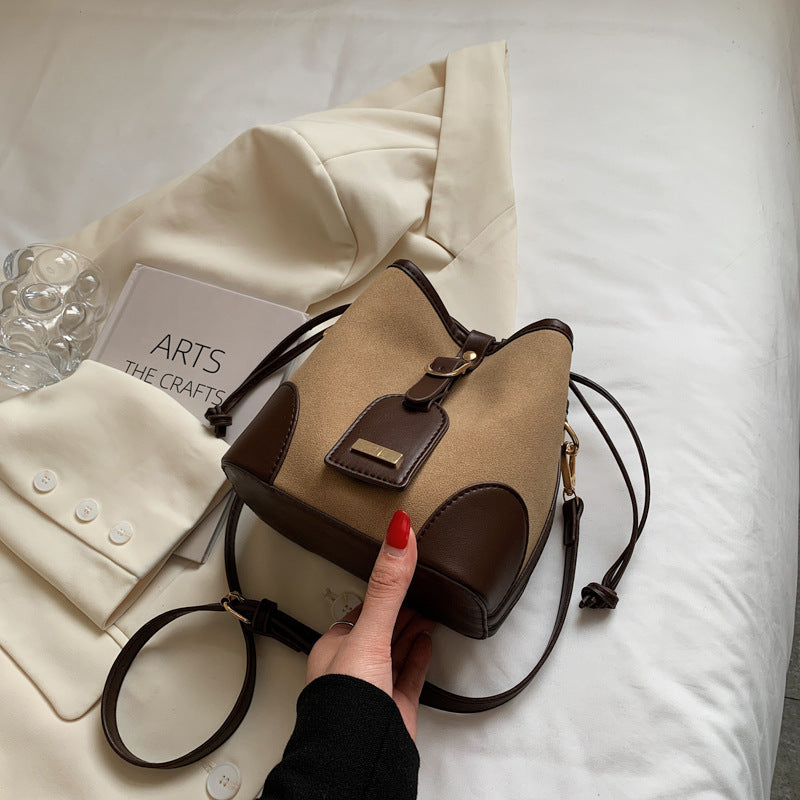 New Trendy Bucket bag PU Leather For Women Luxury Messenger Bag Hot Sale