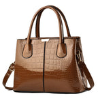 Stone Grain Simple Female Bag Large Capacity