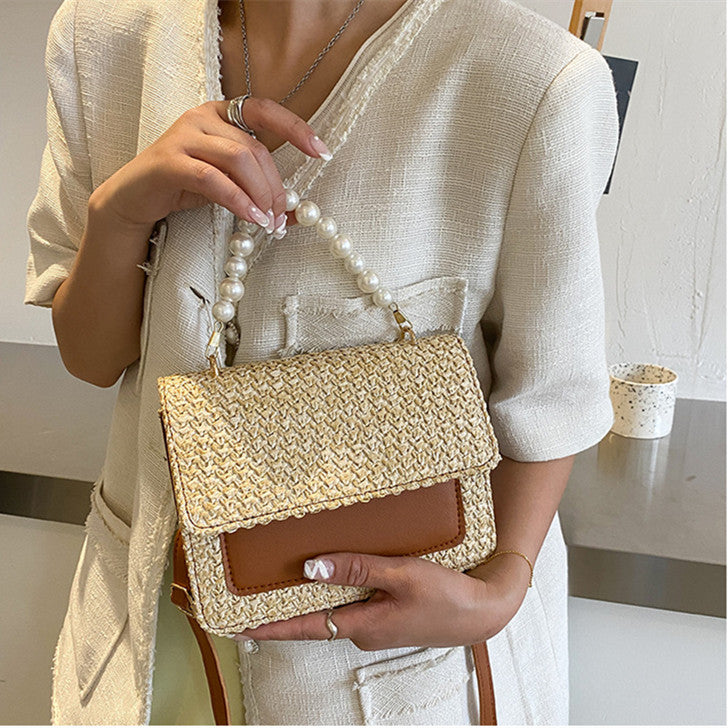 Pearl Shoulder Fashion Crossbody Bag