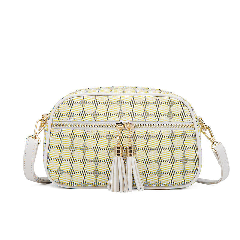 Fashion Polka Dot Four-piece Mother-in-law Bag With Tassel shoulder bag