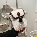 Small Design Lamb Plush Bag Female