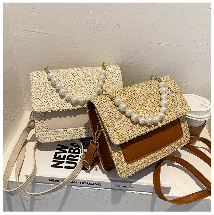 Pearl Shoulder Fashion Crossbody Bag