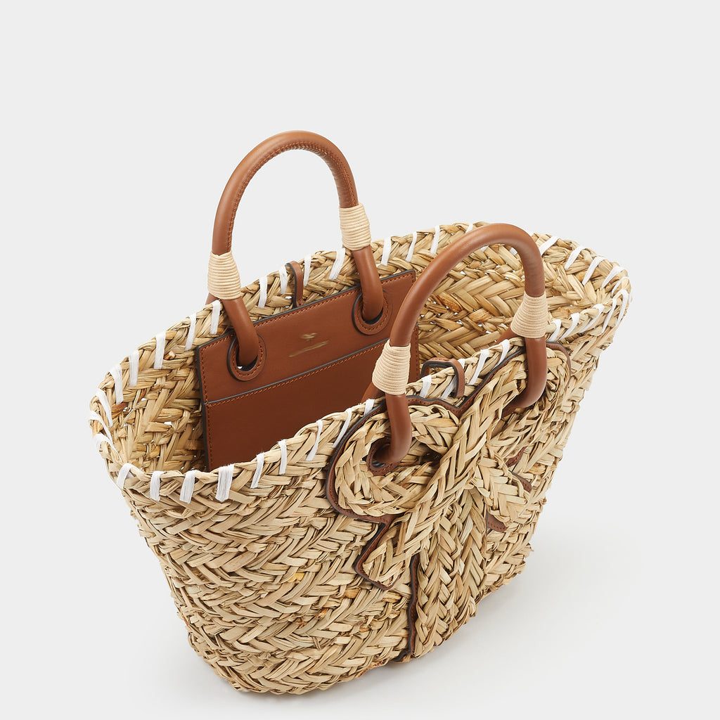 Women's Bowknot Knot Walton Basket handBag