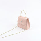 Pearl portable simple small square bag