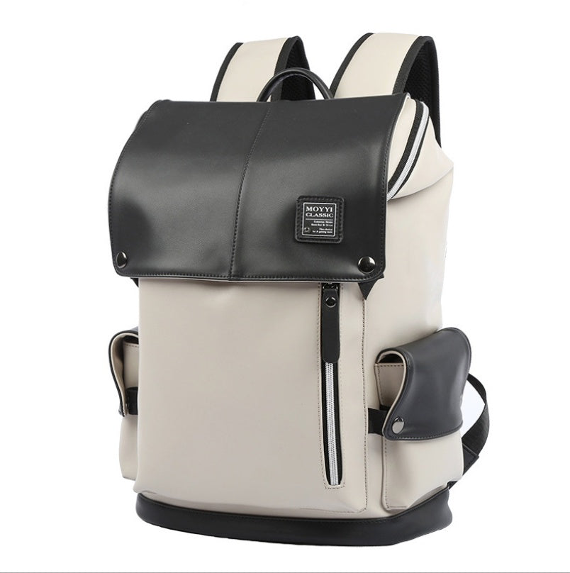high quality PU lining polyester backpack