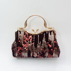 FashionLadies New Sequin Flannel Evening Bag