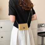 Bright Diamond Women's Fashion All-match Chain Messenger Bag