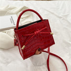 New Style Single Shoulder Messenger Bag Female Mori Stone Pattern