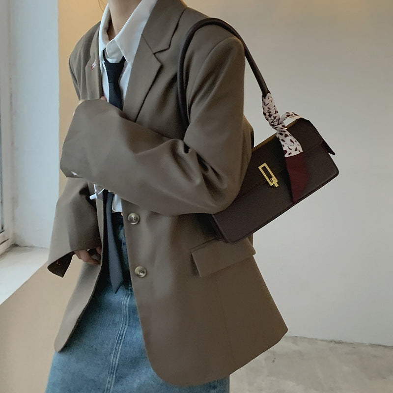 French New Fashion Retro All-match Single Shoulder Bag