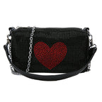 Bright Drill Love Cylinder Bag Air Chain