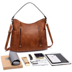 Luxury Women Bag Handbags Women messenger shoulder Bags Leather Designer Handbag Vintage Big Large Capacity Hobos Female Bag