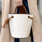 Handbag Simple Personality Knot Portable Senior Sense hand Bag Female