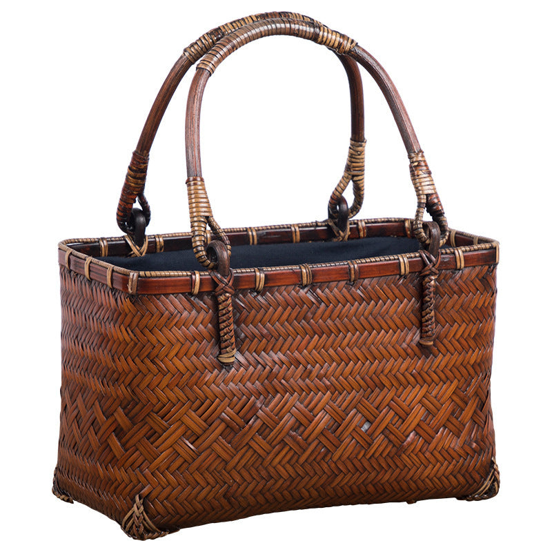 Handmade Bamboo Tea Art Set handBag