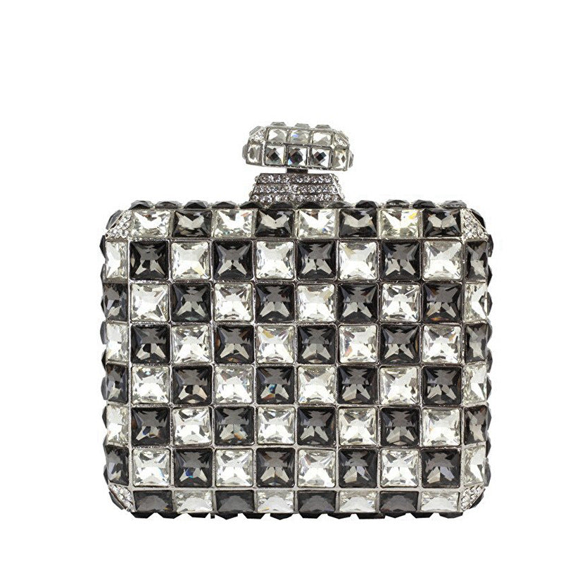 Original Clutch Bag With Handmade Diamond Evening bag