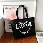 Fashion Canvas Large Capacity Women's shopping Bag