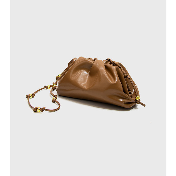 New Fashion Leather Dumpling Bag Women's One Shoulder Cross Body