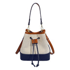 Contrast Color Women's New Fashion Single Shoulder Messenger Bag