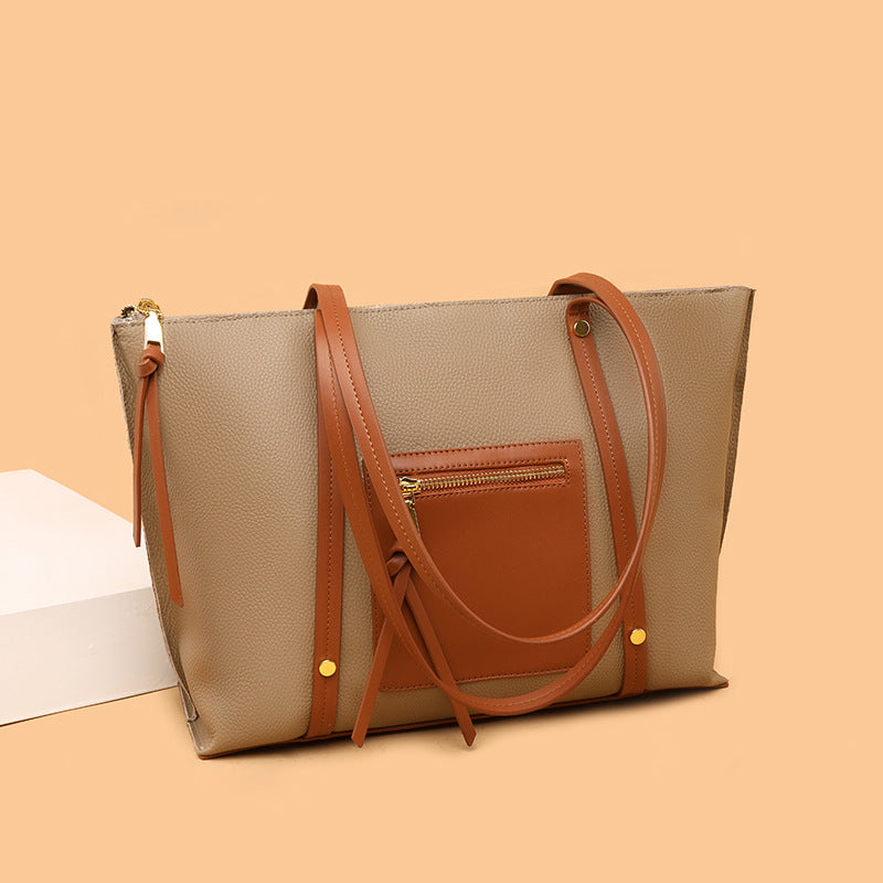 Fashion Commuter Leather Large Bag Ladies Shoulder bag