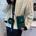 Women's High-end Niche Messenger Nylon Bag
