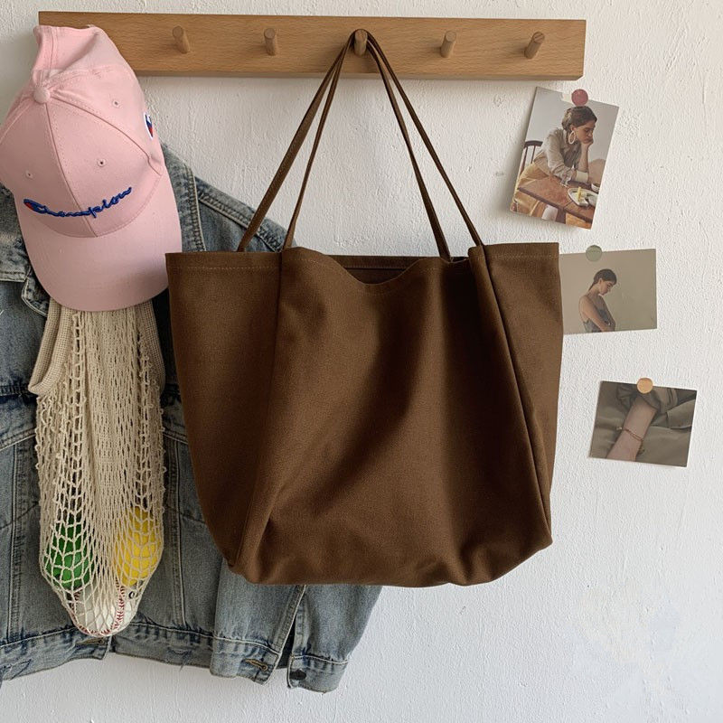 Canvas Bag Female shopping Shoulder Bag Portable