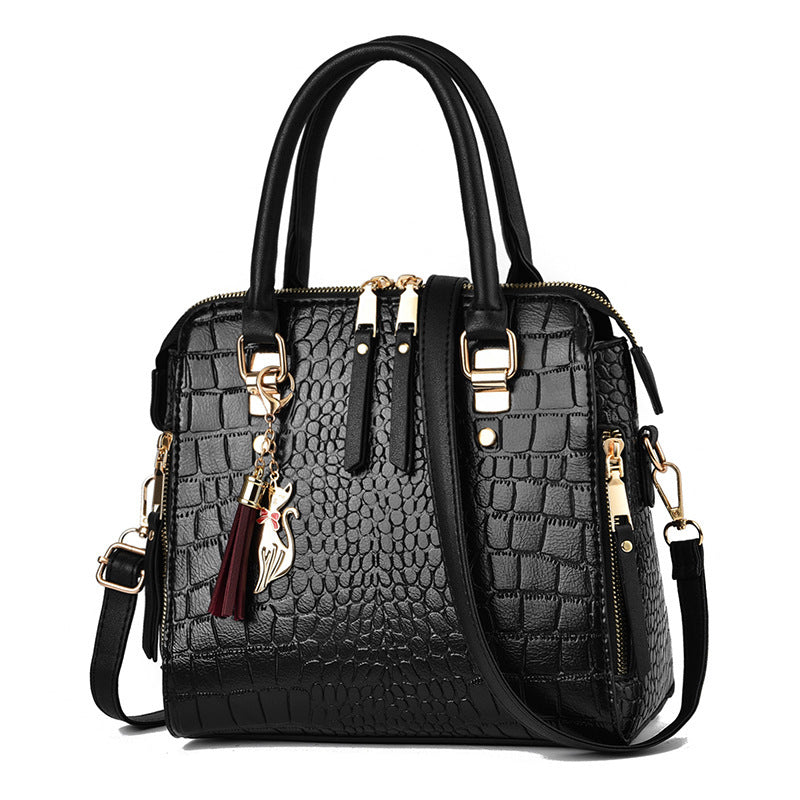Fashion Snake Print Female Bag Large Capacity Handbag