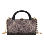 Fashion New Transparent Acrylic Jelly Bag Women