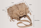 Women bag tassel shoulder bag foreign trade ladies bag Europe and the United States trend shoulder bag