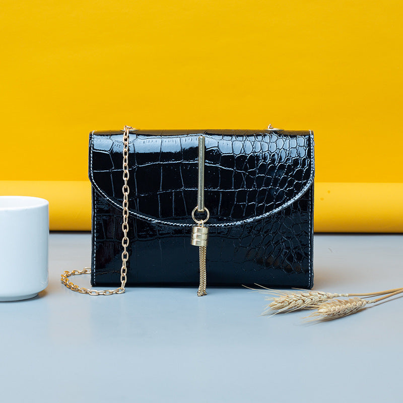 Autumn And Winter Tassel Slung Handbag