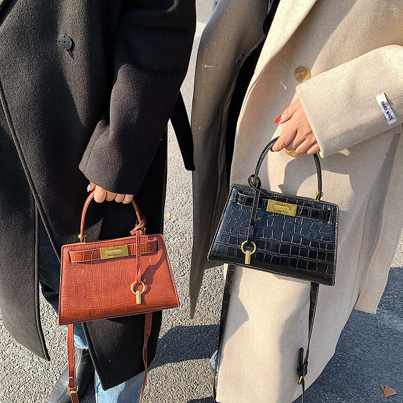 Stone Pattern Personality Simple handBag