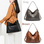 Luxury Women Bag Handbags Women messenger shoulder Bags Leather Designer Handbag Vintage Big Large Capacity Hobos Female Bag