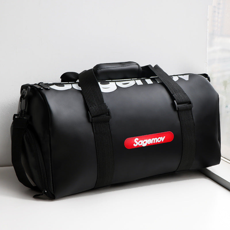 PU Leather duffle Bag Large Capacity Crossbody Sports