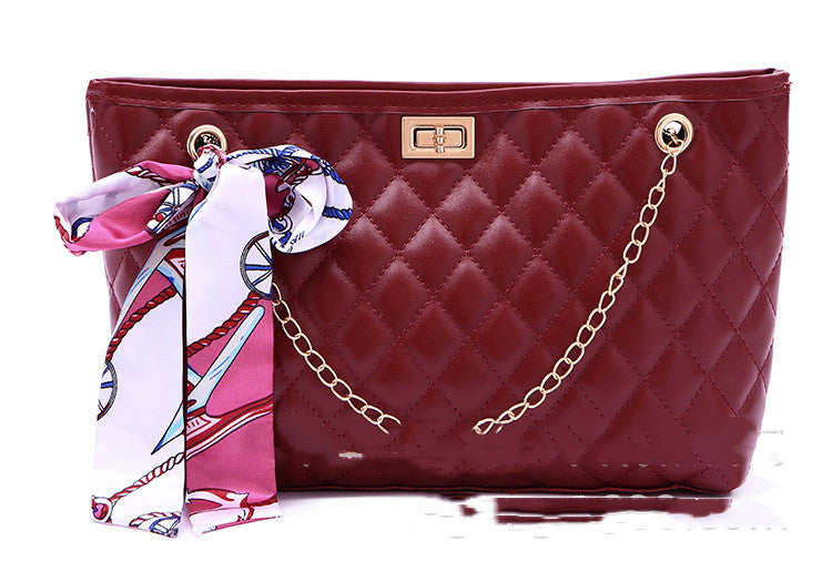 Lattice Chain Bag Slung Women's Shoulder