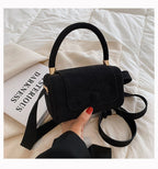 Women's New Popular Frosted One-shoulder crossbody Handbag