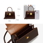 New Leather Niche Design Hand-held One-shoulder Messenger handBag