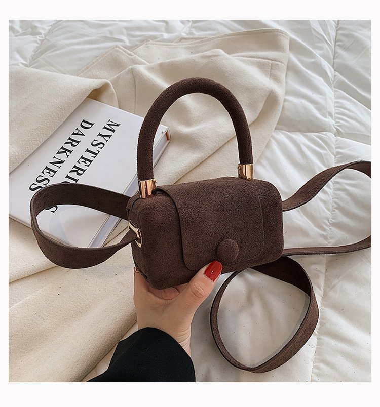 Women's New Popular Frosted One-shoulder crossbody Handbag