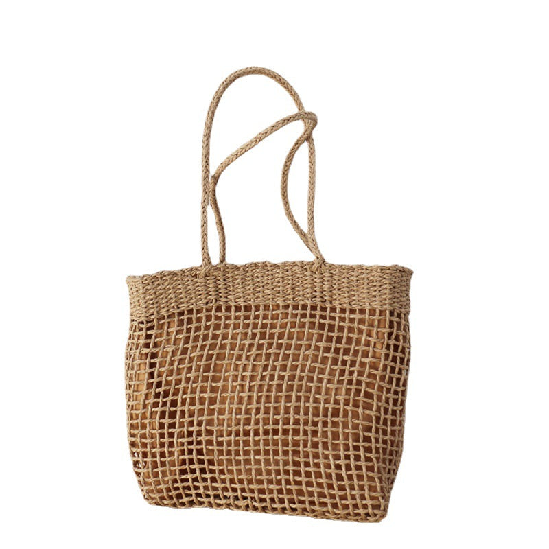 Casual Handbag Ladies  Braided Straw Shoulder Bag