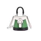 Personalized Lock Bag One Shoulder Western Style bucket bag Women's