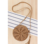 Handmade crossbody Woven Bag Summer Beach
