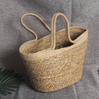 Rainbow Handbag Cotton Rope Handmade Straw Woven