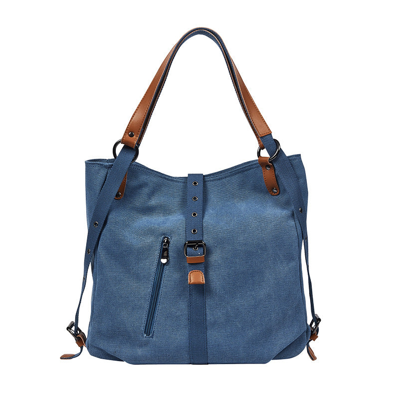 Large-capacity Handbag Retro Simple One-shoulder Messenger Bag