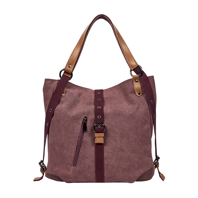 Large-capacity Handbag Retro Simple One-shoulder Messenger Bag