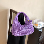 Korean All Ins Handbag Popular Single Shoulder Fold Underarm handBag