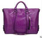 Amazon female bag new oil wax skin European and American fashion bag big brand shoulder bag handbag