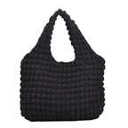 Cloud Bubble Large Capacity Pleated Girl Shoulder Bag