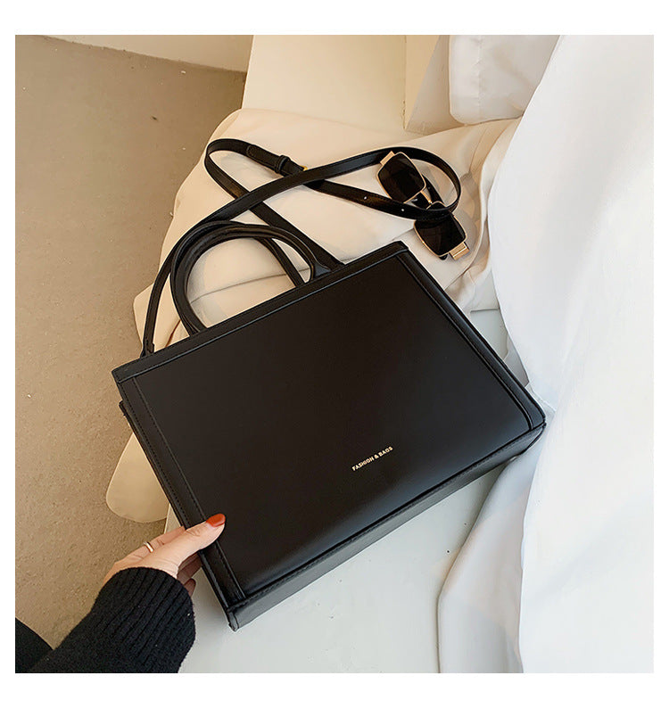 Women's High-grade Retro Handbag Fashion Commuter Tote All-match Messenger Bag