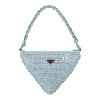Women's New Fashion Texture Full Diamond One-shoulder Diagonal Bag