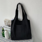 All-match One-shoulder Tote Bag For Students