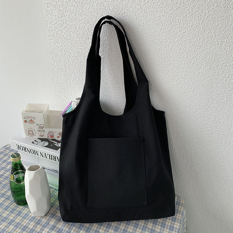 All-match One-shoulder Tote Bag For Students