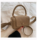 Women's New Popular Frosted One-shoulder crossbody Handbag